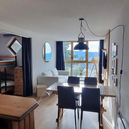 Apartment Cosy, Vue Sur Montagnes Avec Garage Font-Romeu-Odeillo-Via
